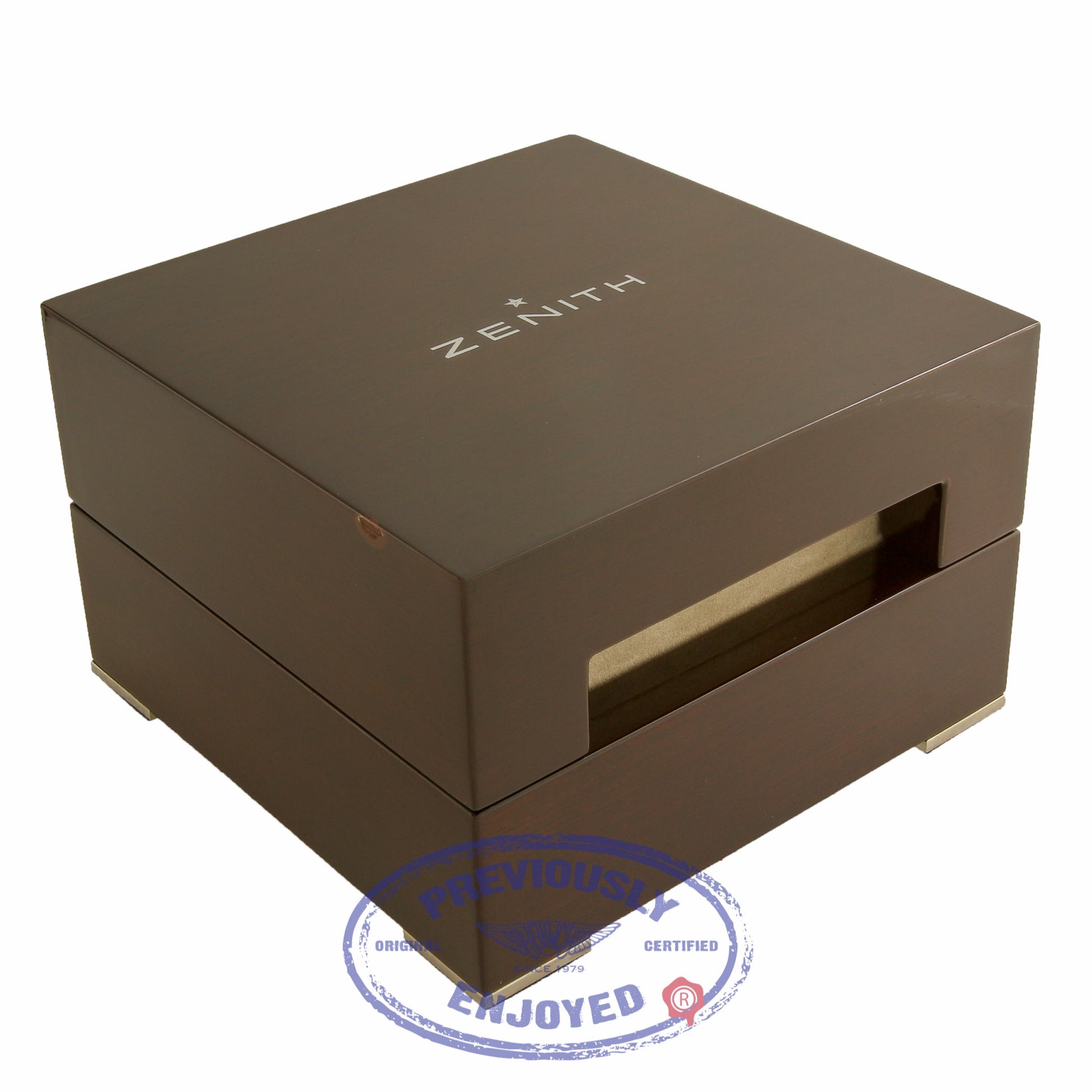 Zenith Captain Winsor Chrono 42mm Stainless Steel Silver Dial Black Alligator Strap 03.2070.4054/02.C711 DHUQPQ - Beverly Hills Watch Store