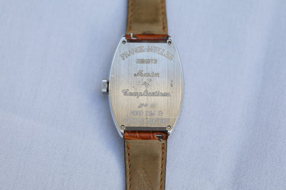 Franck Muller Double Mystery White Gold Diamond Case 6850 DM D DKEC5L - Beverly Hills Watch Company