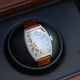 Franck Muller Double Mystery White Gold Diamond Case 6850 DM D DKEC5L - Beverly Hills Watch Company