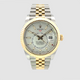 Rolex Sky-Dweller Yellow Gold and Stainless Steel Silver Dial Jubilee 326933 - Beverly Hills Watch Company