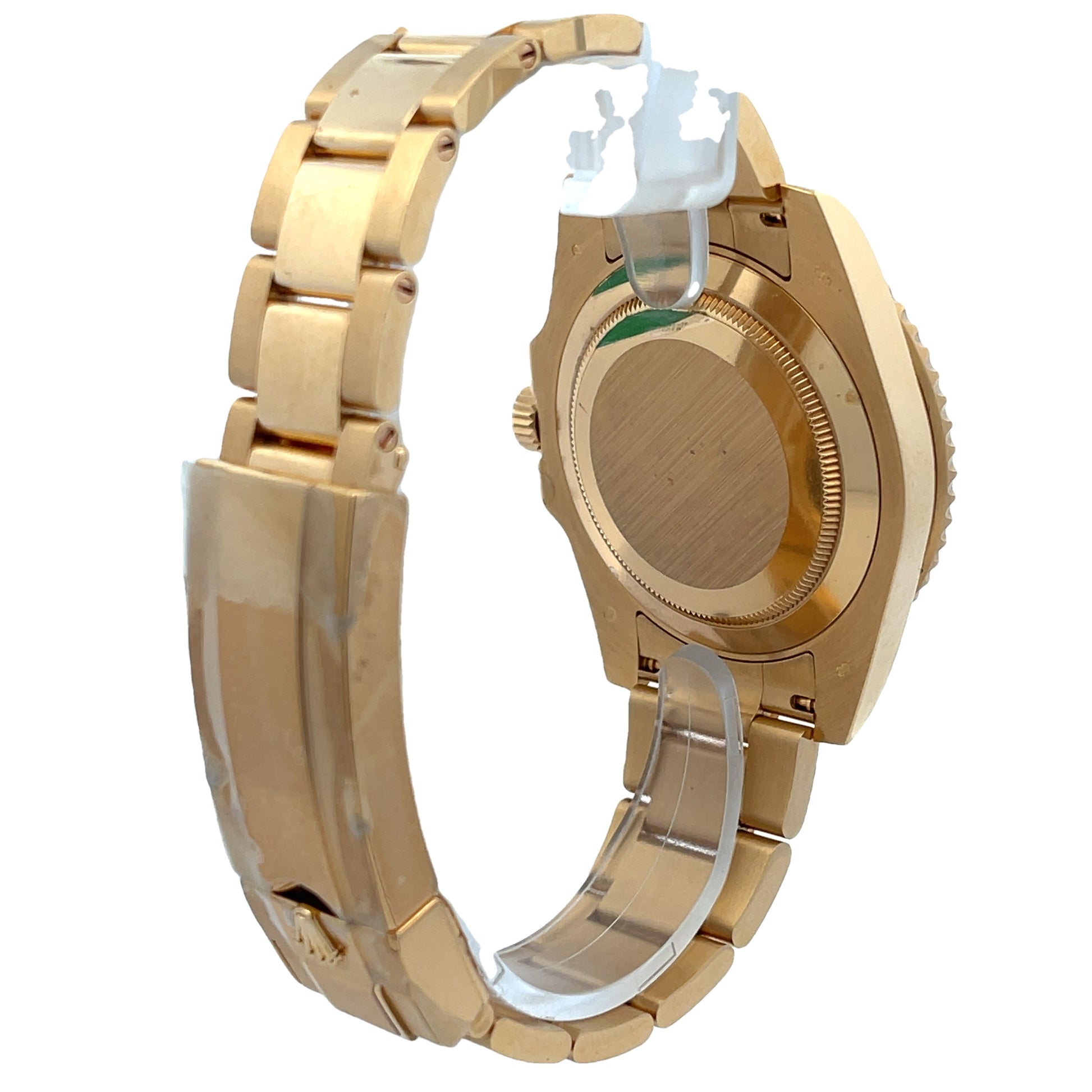 Rolex Submariner 40MM Yellow Gold Blue Ceramic Bezel Blue Dial 116618LB - Beverly Hills Watch Company