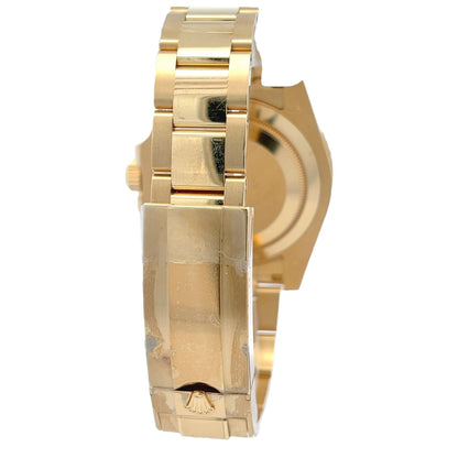 Rolex Submariner 40MM Yellow Gold Blue Ceramic Bezel Blue Dial 116618LB - Beverly Hills Watch Company