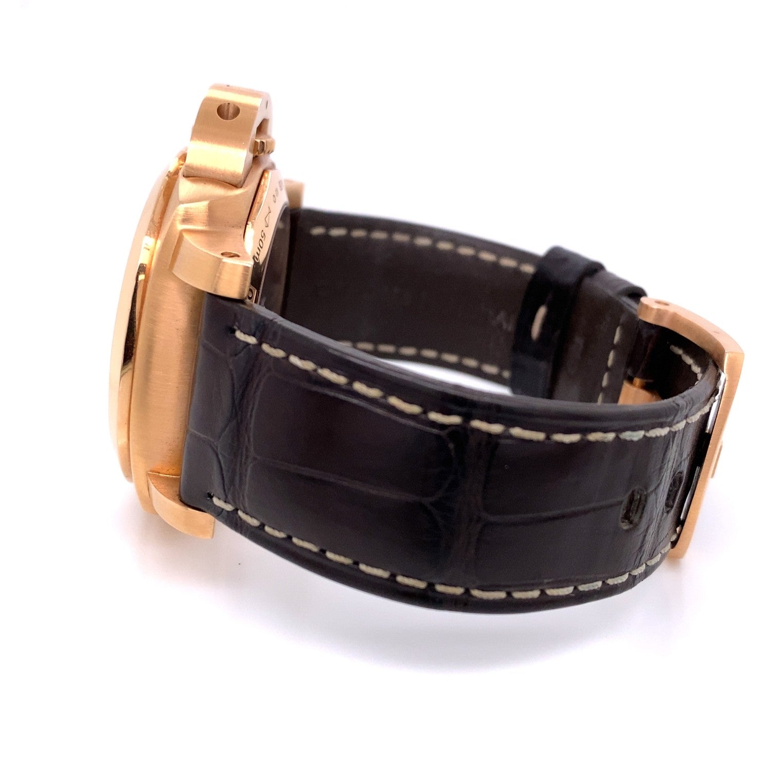 Panerai Luminor Marina 1950 Rose gold 42mm PAM00393 DTRTYV - Beverly Hills Watch Company