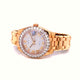 Rolex Pearlmaster 34mm Everose Gold Diamond Bezel Pave Dial 81285 DWV9FQ