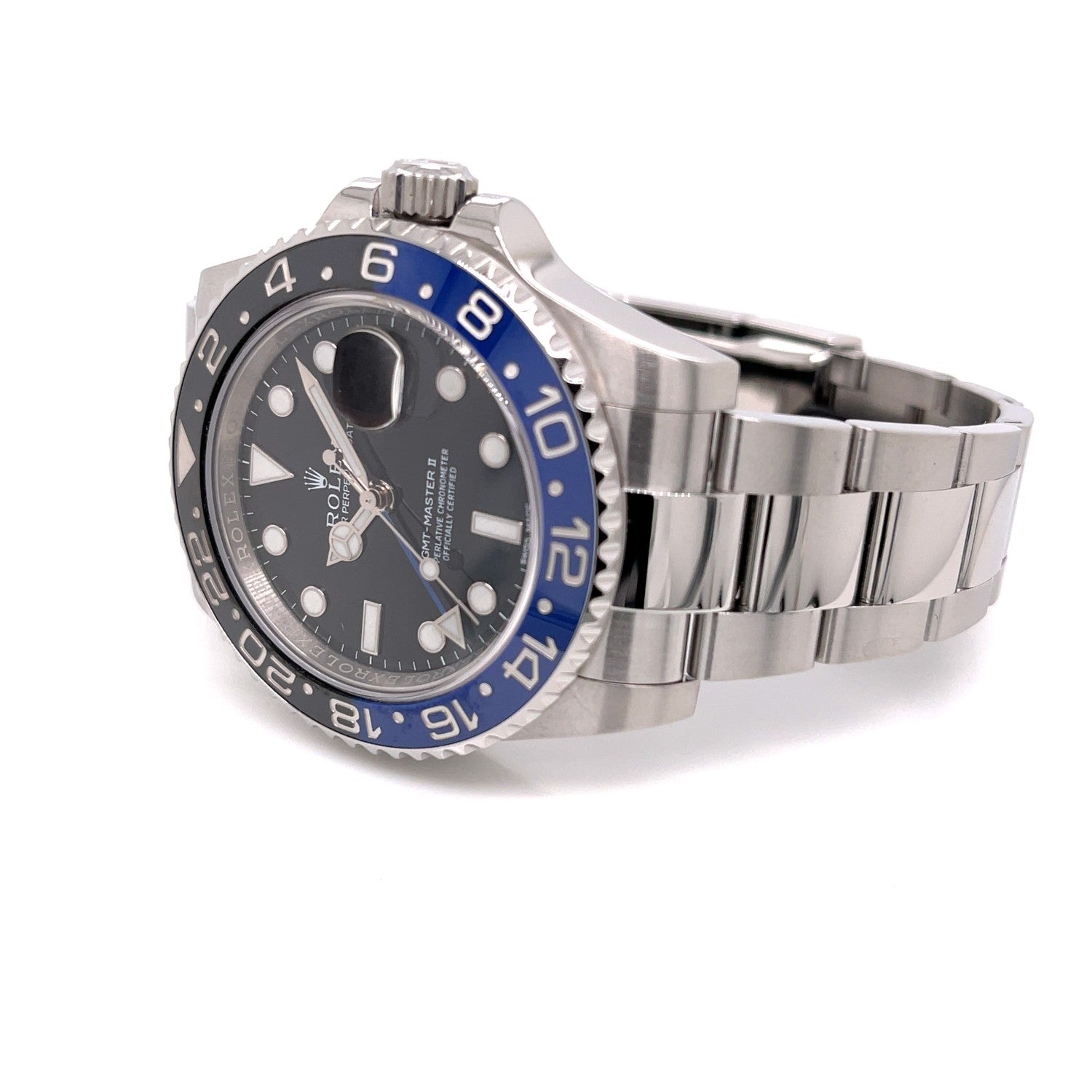 Rolex GMT Master II Batman Ceramic Bezel Stainless Steel 116710 DWX9LQ - Beverly Hills Watch Company