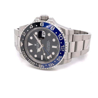 Rolex GMT Master II Batman Ceramic Bezel Stainless Steel 116710 DWX9LQ - Beverly Hills Watch Company