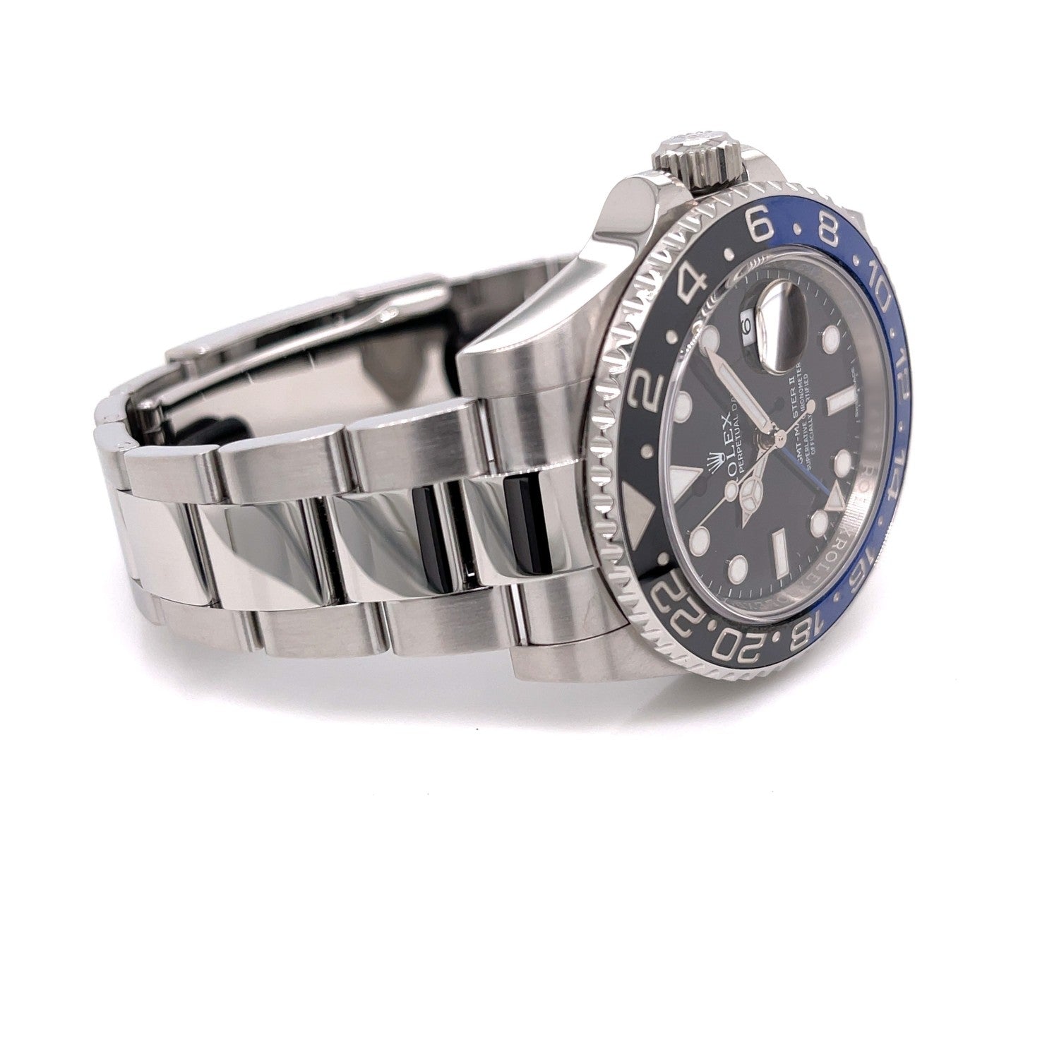 Rolex GMT Master II Batman Ceramic Bezel Stainless Steel 116710 DWX9LQ - Beverly Hills Watch Company