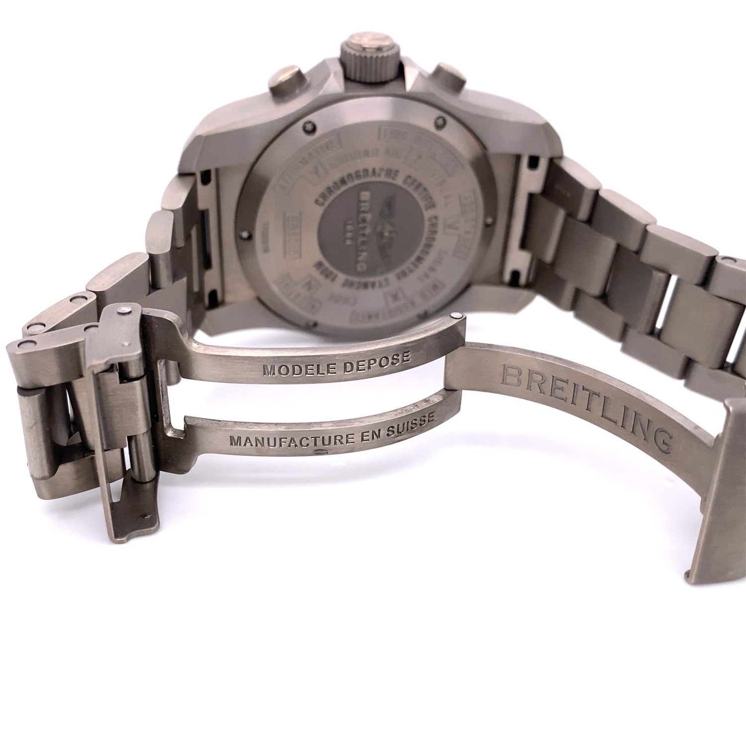 Breitling Cockpit B50 Titanium Blue Dial EB501019/C904 E3KDZ0 - Beverly Hills Watch Company