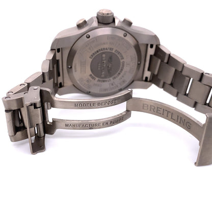 Breitling Cockpit B50 Titanium Blue Dial EB501019/C904 E3KDZ0 - Beverly Hills Watch Company