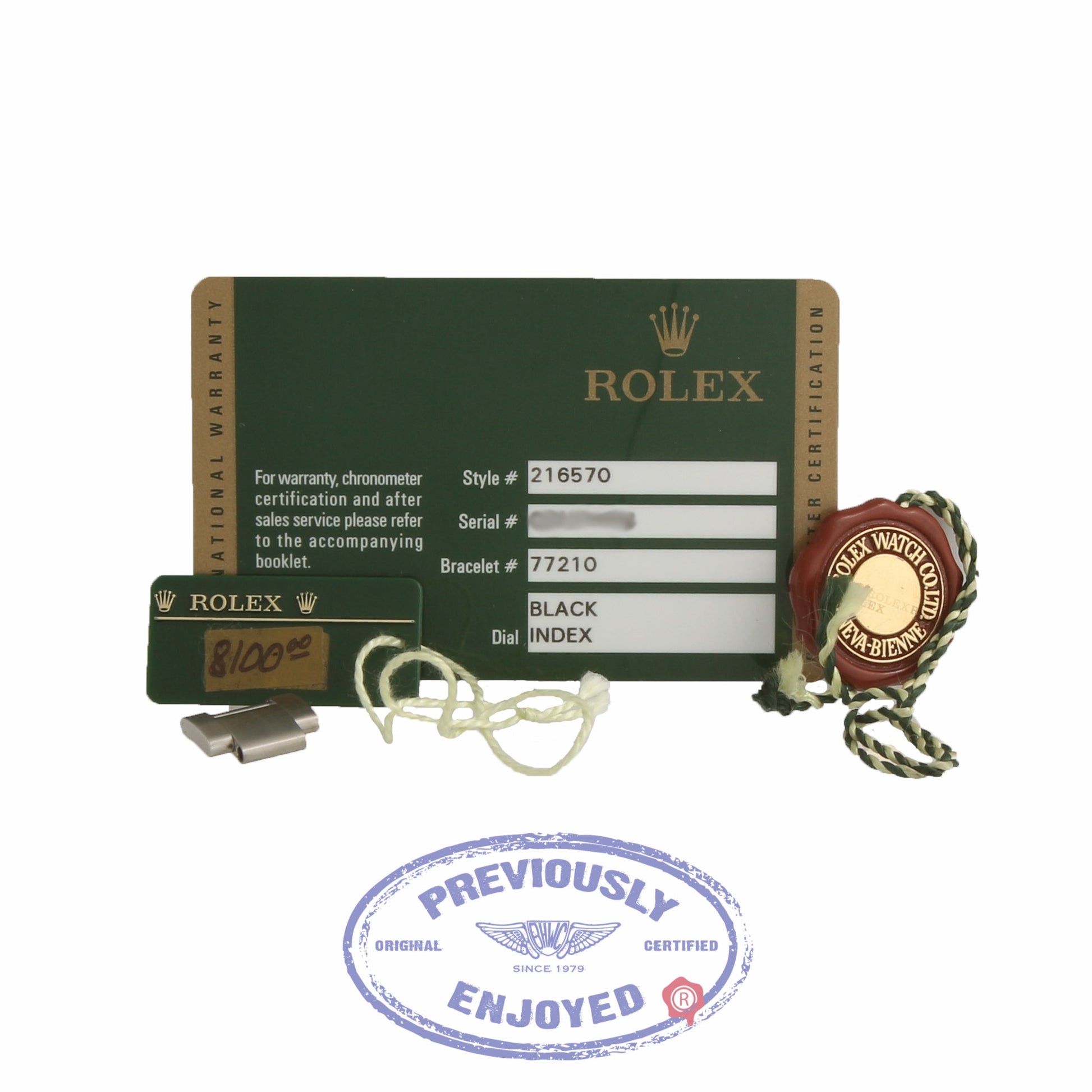 Rolex Explorer II 42MM Stainless Steel Black Dial 216570 E6D3D7