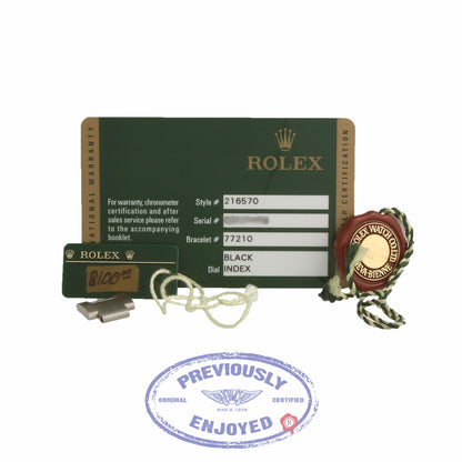 Rolex Explorer II 42MM Stainless Steel Black Dial 216570 E6D3D7