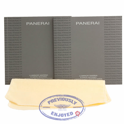 Panerai Luminor Marina Black Dial PAM00590 E7CFZ0 - Beverly Hills Watch