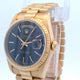 Rolex 36mm Day-Date President Yellow Gold Blue Index Dial 18238 - Beverly Hills Watch Company
