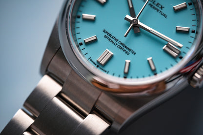 Rolex Oyster Perpetual 36mm Turquoise 126000 - Beverly Hills Watch Company