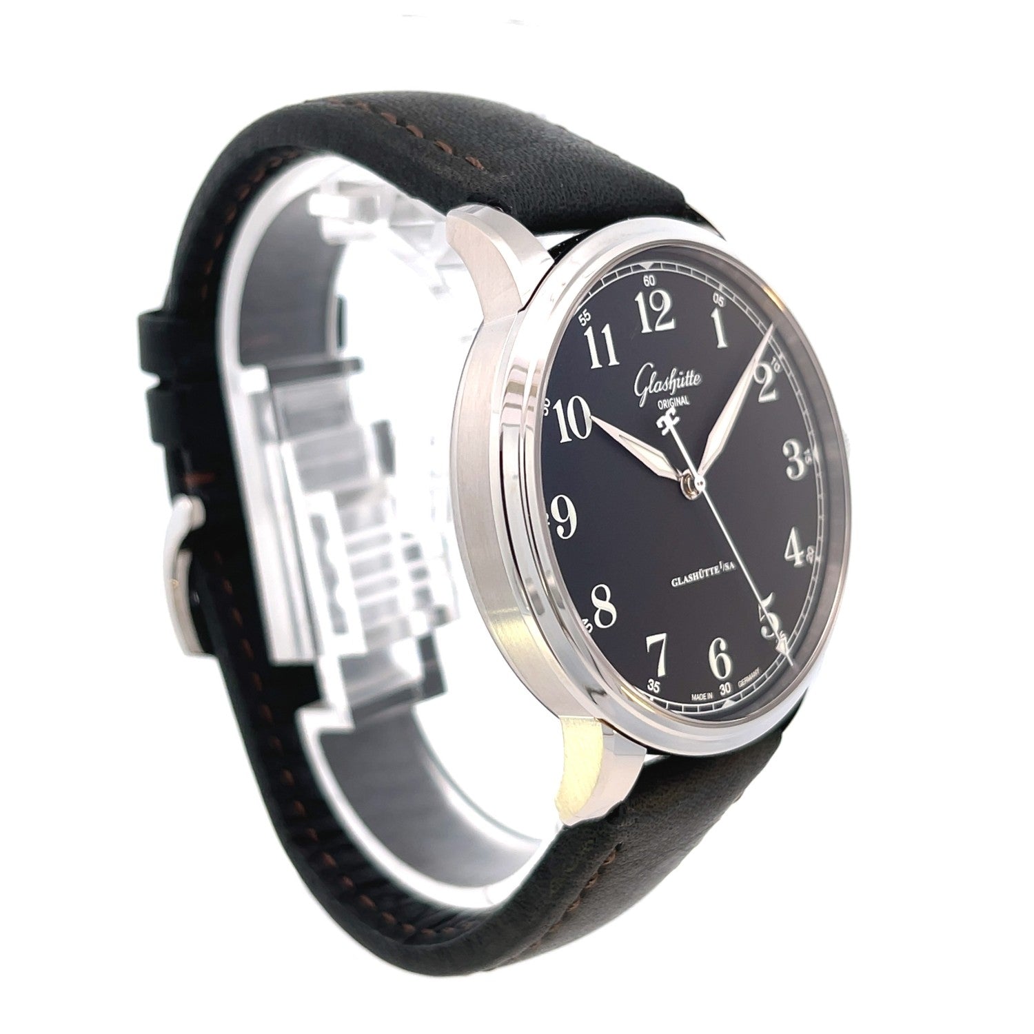 Glashutte Senator Excellence 40mm Stainless Steel 1-36-01-03-02-01 - Beverly Hills Watch Company