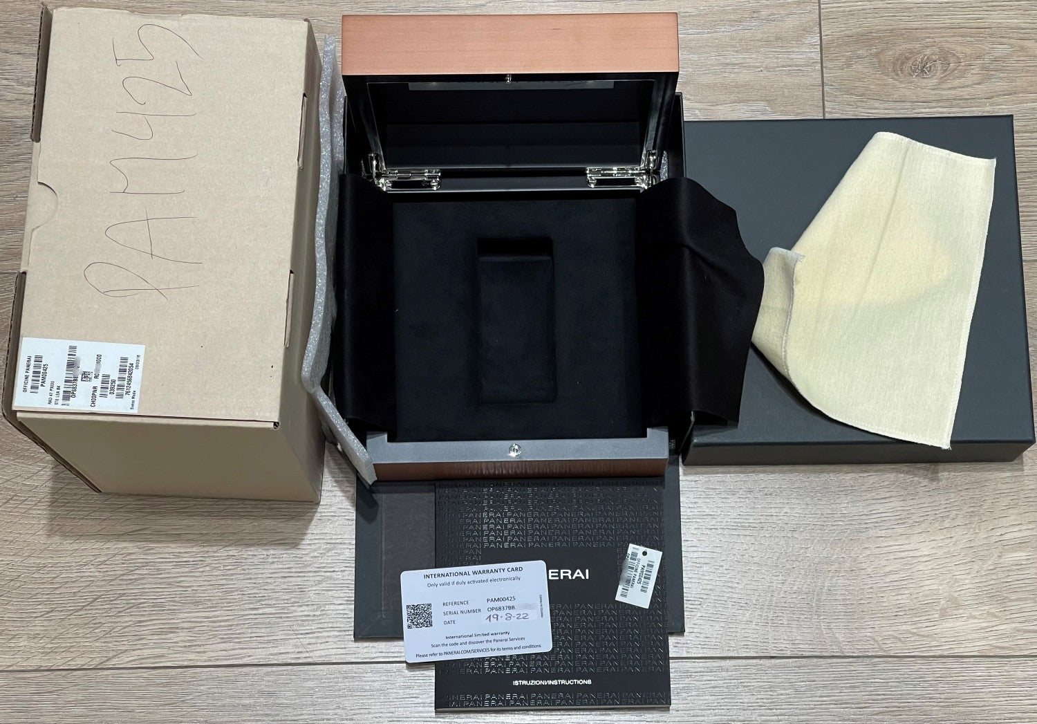 Panerai Radiomir 47mm S.L.C. Stainless Steel PAM00425 - Beverly Hills Watch Company