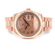 Rolex Day Date II 41mm Rose Gold President Pink Roman 218235 - Beverly Hills Watch Company