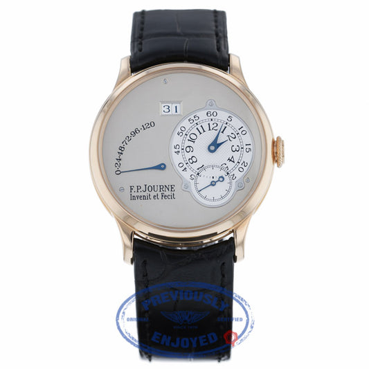 F.P. Journe Octa Reserve de Marche 38mm Grey Dial octareservemarcherg 8Q00P0 - Beverly Hills Watch Company