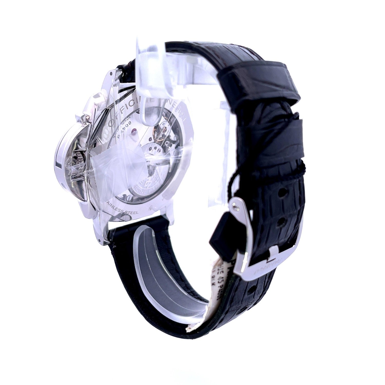 Panerai Luminor Due 45mm Stainless Steel Black PAM 00674 - Beverly Hills Watch Company