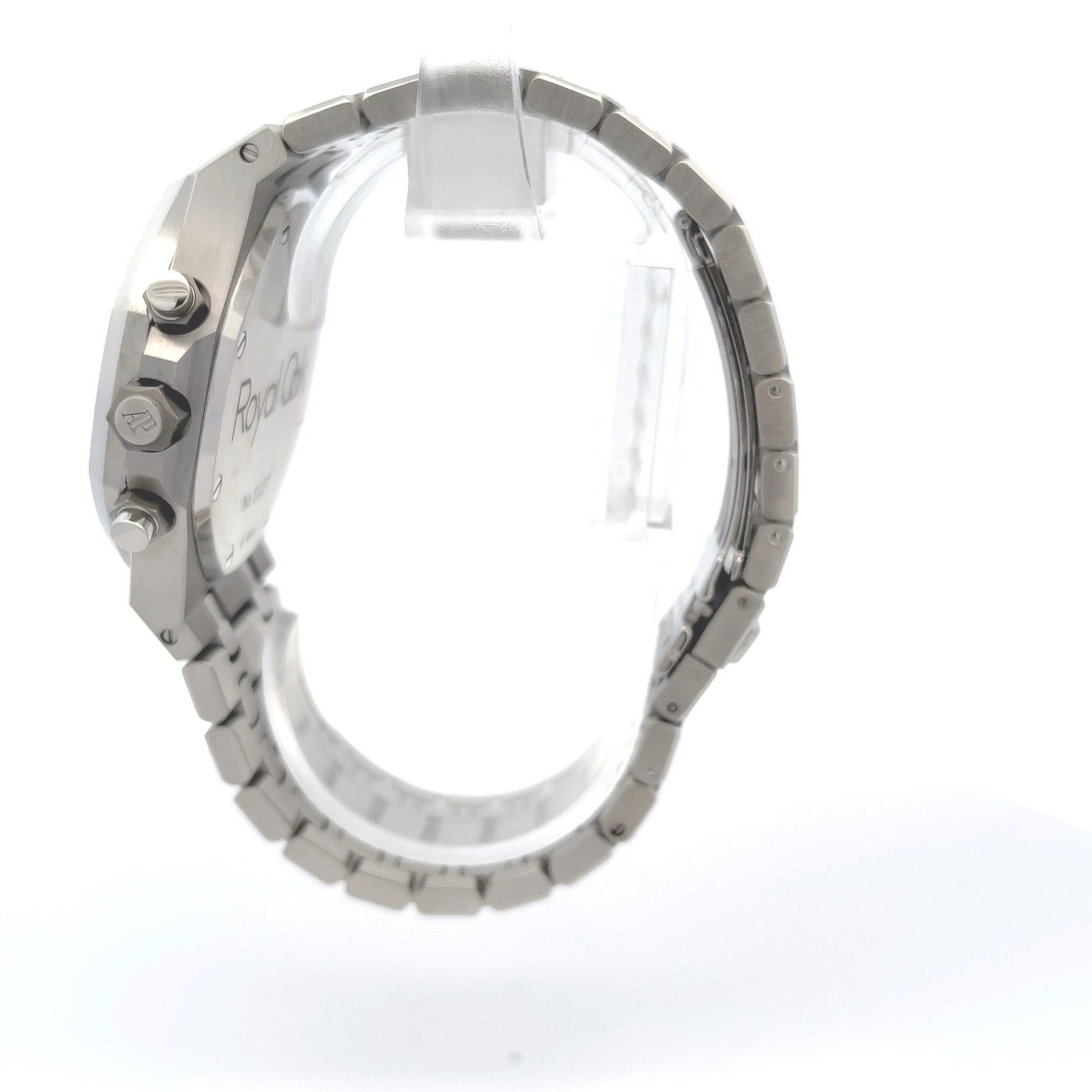 Audemars Piguet Royal Oak Chronograph 39MM Stainless Steel Dark Blue Dial 25860ST.OO.1110ST.01  - Beverly Hills Watch Company