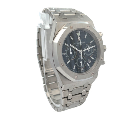 Audemars Piguet Royal Oak Chronograph 39MM Stainless Steel Dark Blue Dial 25860ST.OO.1110ST.01  - Beverly Hills Watch Company