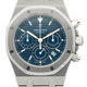 Audemars Piguet Royal Oak Chronograph 39MM Stainless Steel Dark Blue Dial 25860ST.OO.1110ST.01  - Beverly Hills Watch Company