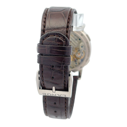 A. Lange & Sohne Lange 1 Time Zone White Gold 136.029 - Beverly Hills Watch Company
