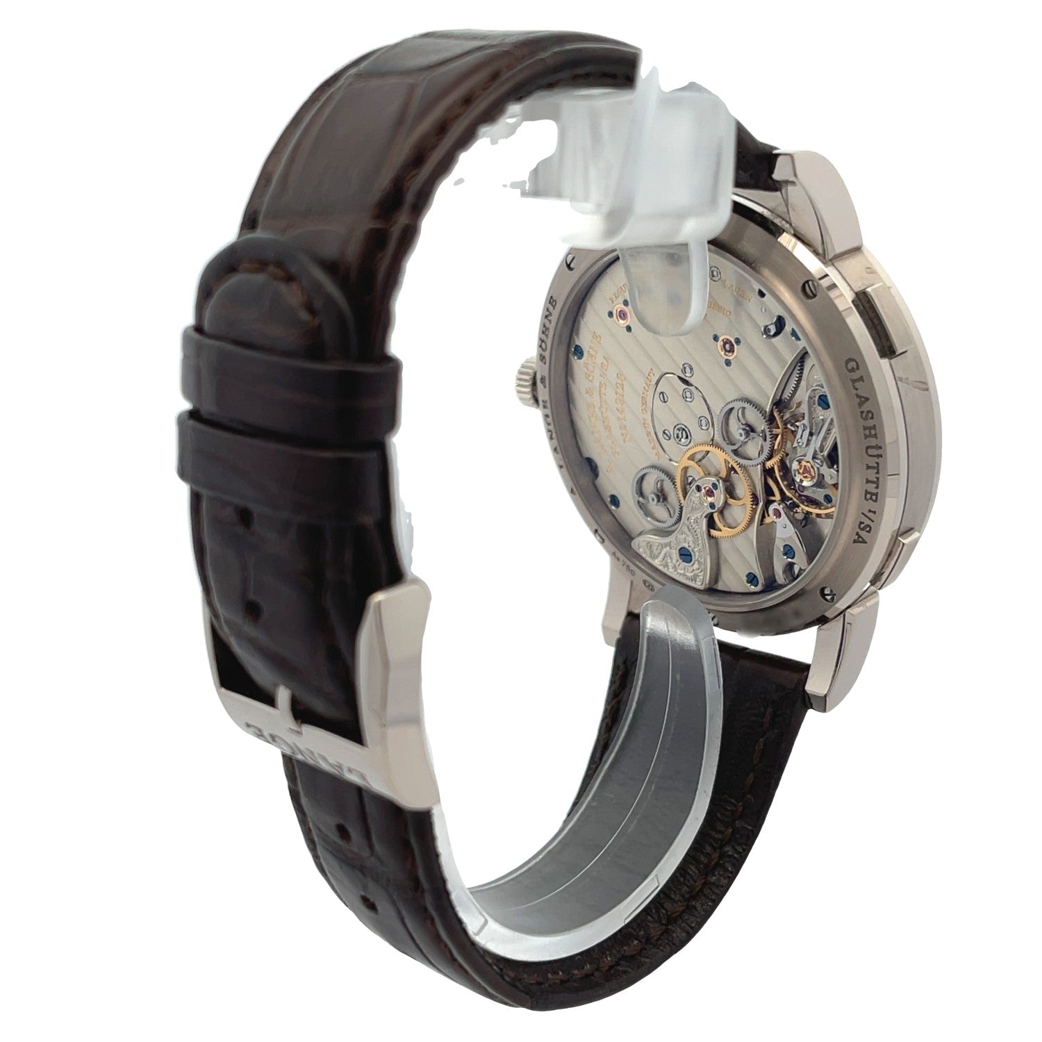 A. Lange & Sohne Lange 1 Time Zone White Gold 136.029 - Beverly Hills Watch Company