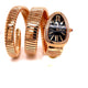 Bulgari Serpenti Tubogas Rose Gold Double Spiral 101814 F4R1LJ  - Beverly Hills Watch Company