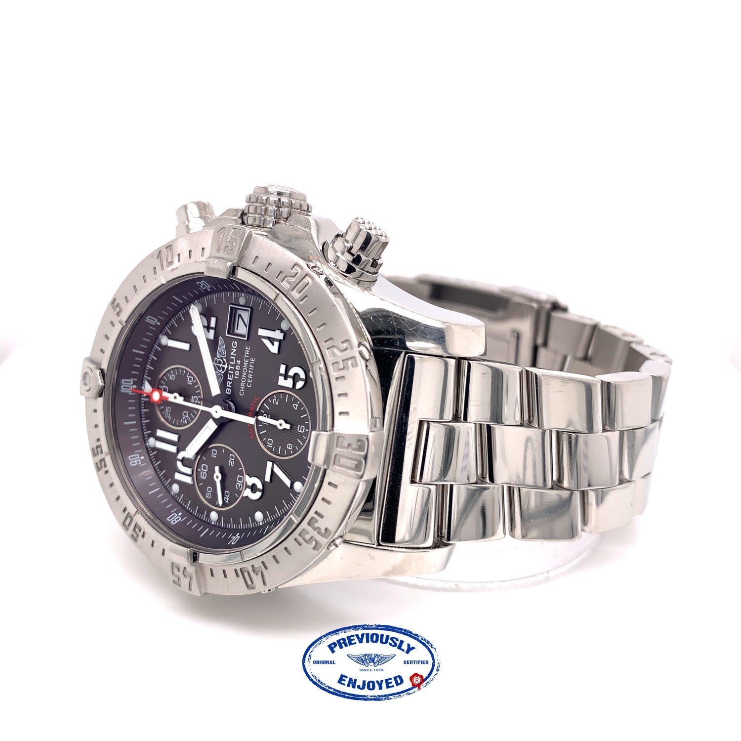Breitling Avenger Chronograph Gray Dial A1338012/F547 6V74W1 - Beverly Hills Watch Company Watch Store