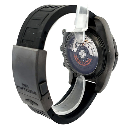 Breitling Chronomat 44mm Raven Blacksteel MB0111C2/BD07/153S - Beverly Hills Watch Company