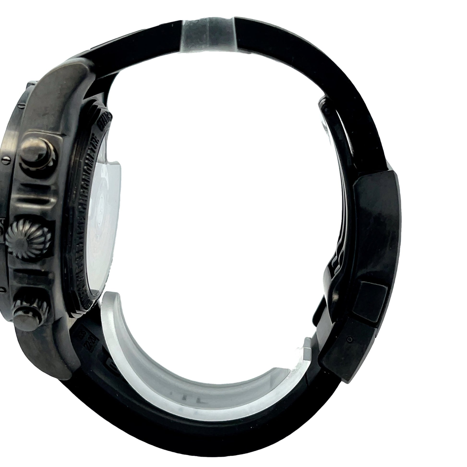 Breitling Chronomat 44mm Raven Blacksteel MB0111C2/BD07/153S - Beverly Hills Watch Company