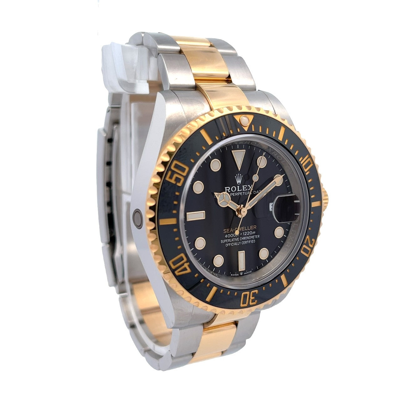 Rolex Sea-Dweller 43mm Yellow Gold and Stainless Steel 126603 - Beverly Hills Watch Company