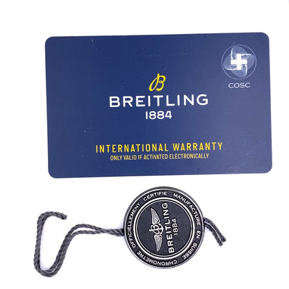 Breitling Hurricane Chronograph 50mm Yellow Dial XB0170E4/i533/282S F8PY5Y - Beverly Hills Watch Company