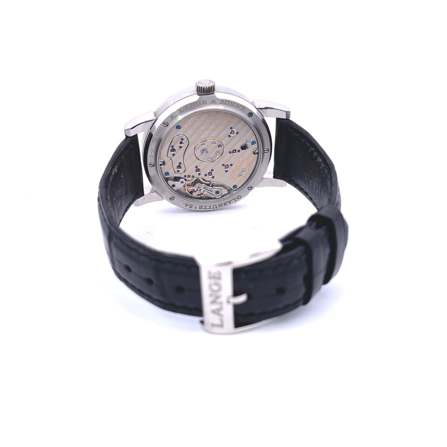 A. Lange & Sohne Lange 1 Moon Phase Platinum 109.025 - Beverly Hills Watch Company