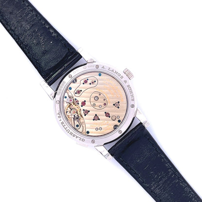 A. Lange & Sohne Lange 1 Moon Phase Platinum 109.025 - Beverly Hills Watch Company