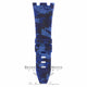 Horus Navy Blue Camouflage Rubber Audemars Piguet 42mm Strap A1R7UC - Beverly Hills Watch