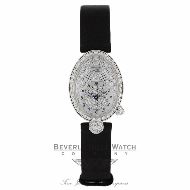 Breguet Reine de Naples Diamond Pave Dial Ladies 8928BB/8D/844.DD0D - Beverly Hills Watch
