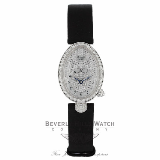 Breguet Reine de Naples Diamond Pave Dial Ladies 8928BB/8D/844.DD0D - Beverly Hills Watch