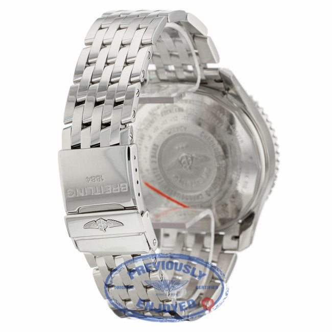 Breitling Navitimer World Stainless Steel Silver Dial A2432212/G571 - Beverly Hills Watch