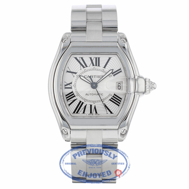 Cartier Roadster Steel Automatic W62025V3 HRLPL - Beverly Hills Watch
