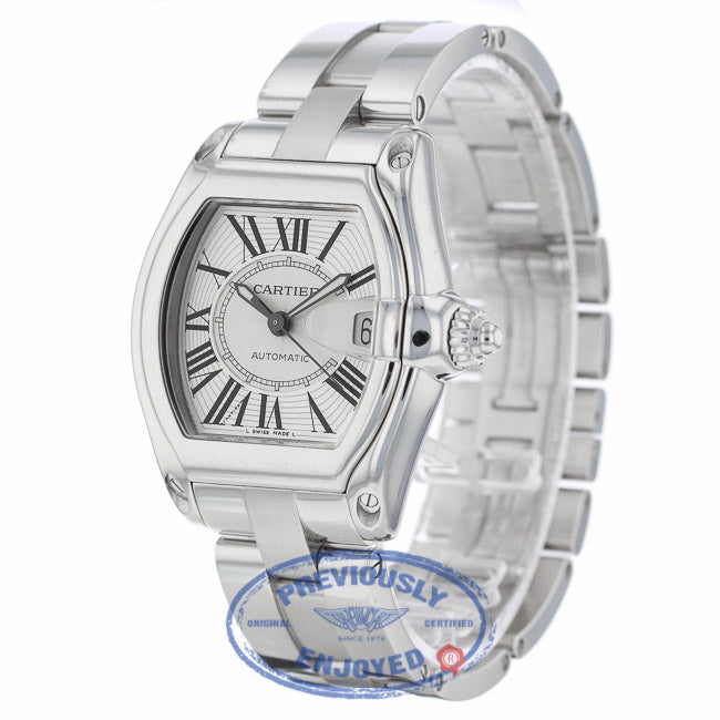 Cartier Roadster Steel Automatic W62025V3 HRLPL - Beverly Hills Watch