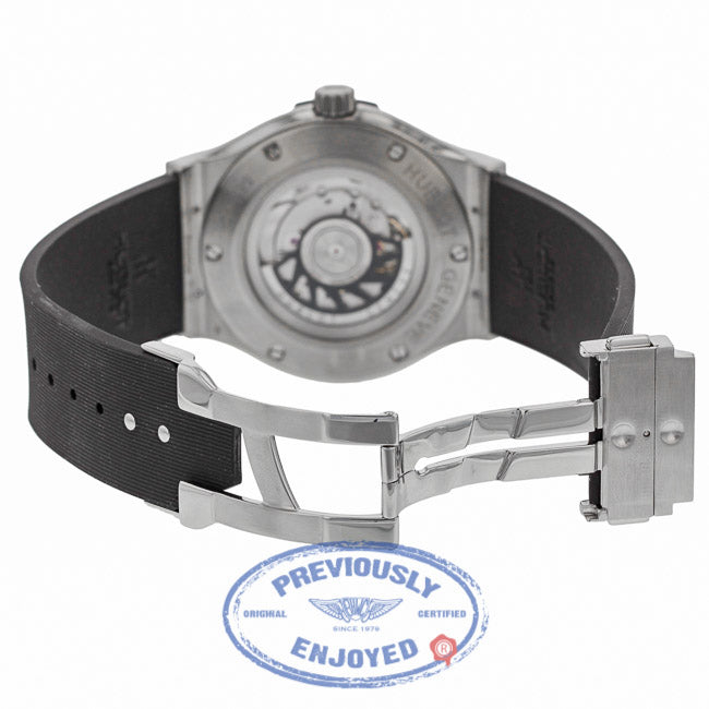 Hublot Classic Fusion Auto 45mm Zirconium Titanium Black Dial 511.ZX.1170.RX CHW139 - Beverly Hills Watch Company