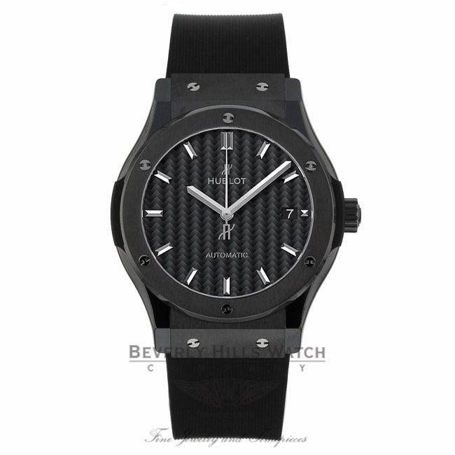 Hublot Classic Fusion Automatic Black Magic Ceramic 42mm 542.CM.1771.RX - Beverly Hills Watch