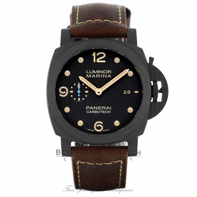 Panerai Luminor Marina 1950 Carbotech 3 Days Automatic 44mm PAM00661 WQ2XUF - Beverly Hills Watch