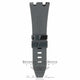 Horus Graphite Rubber Strap for Audemars Piguet 42mm Tang Buckle U4XH2R U4XH2R - Beverly Hills Watch Company