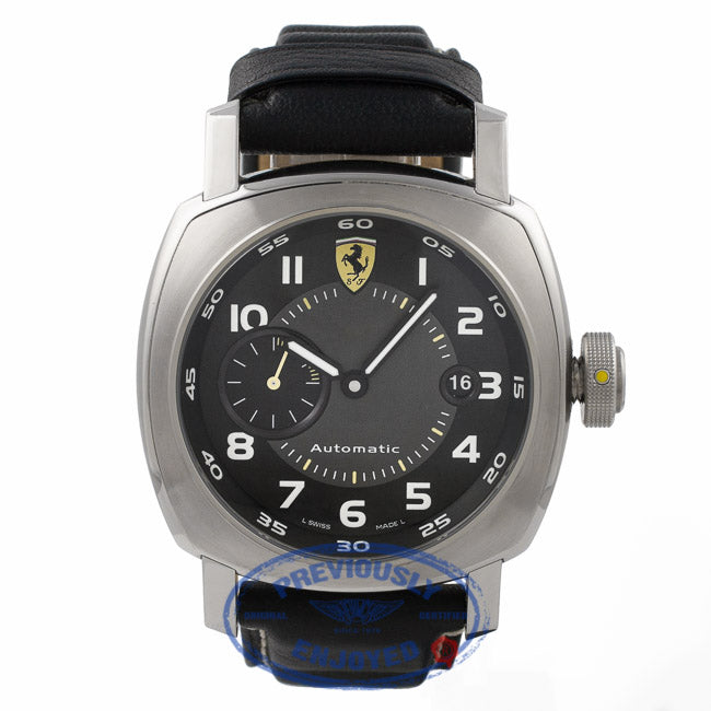 Panerai Ferrari Suderia 45MM Black Dial FER00002 TVRCNY - Beverly Hills Watch Company Watch Store