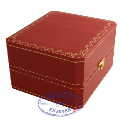 Cartier Santos 100 Large Mens Stainless Steel Leather Strap Automatic W20073X8 HWQNN9 - Beverly Hills Watch Company