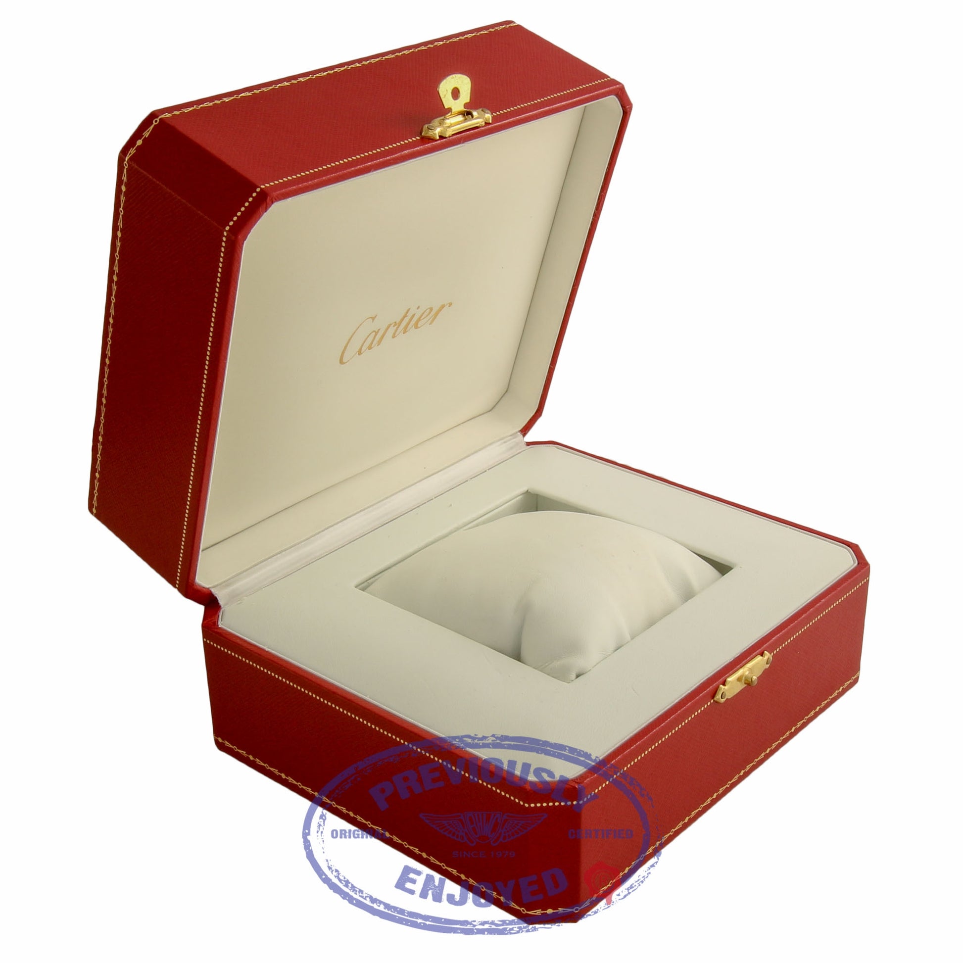 Cartier Santos 100 Large Mens Stainless Steel Leather Strap Automatic W20073X8 HWQNN9 - Beverly Hills Watch Company