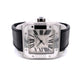 Cartier Santos 100 Large Stainless Steel Leather Strap W20073X8 MV1P1J - Beverly Hills Watch Company